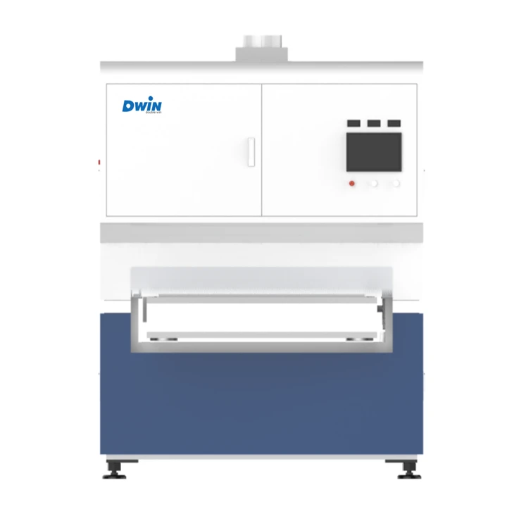Double Station Standard Metal Sheet Belt Deburring Machine